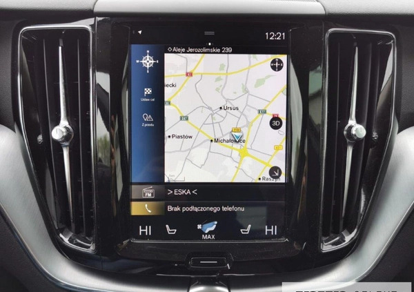 Volvo XC 60 cena 136900 przebieg: 66427, rok produkcji 2018 z Miłakowo małe 379